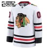 Chicago Blackhawks Dresy Personalizované Fanatics Premium 2024-25 Bílý Venkovní - Dětské
